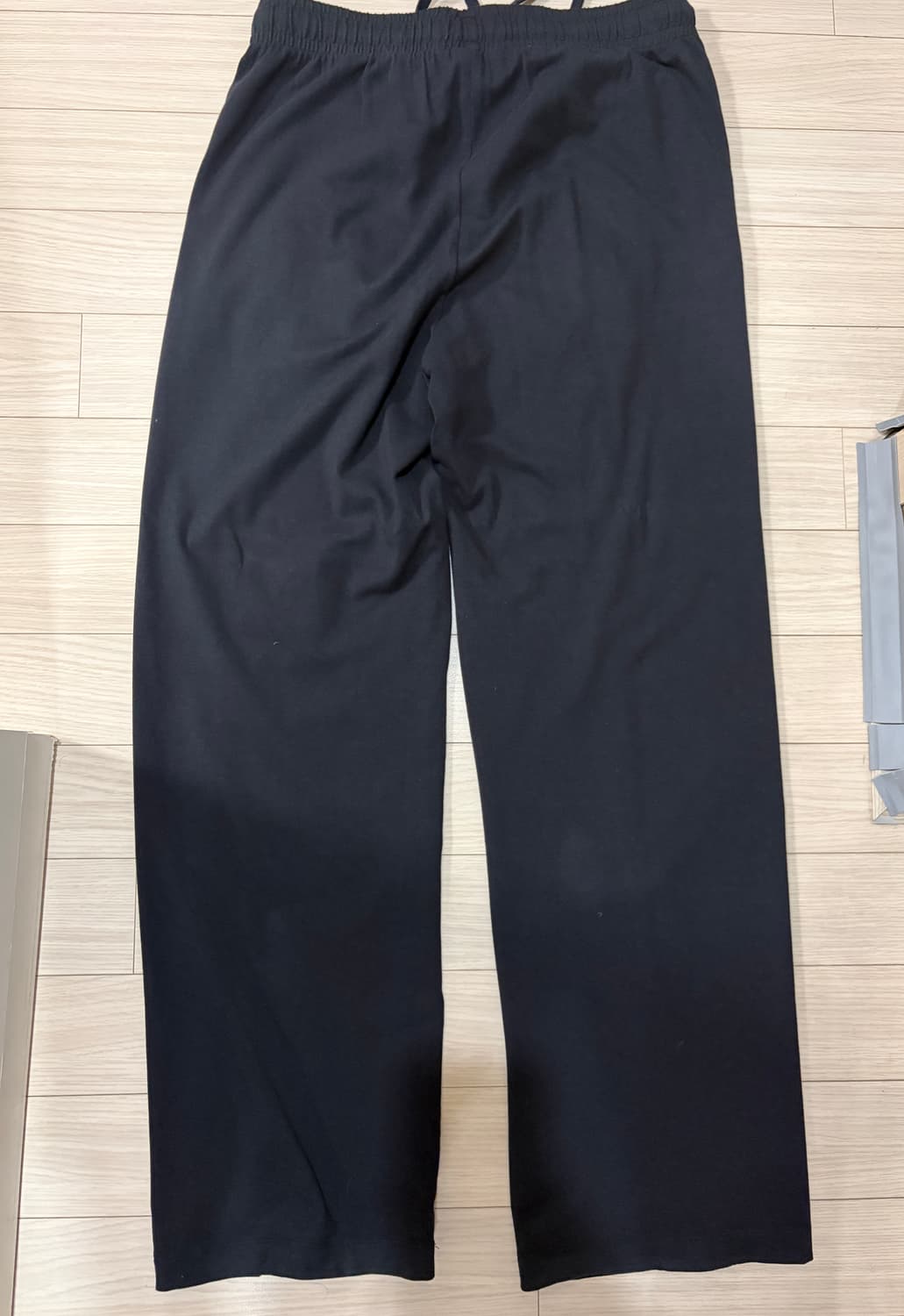 스킴스 저지 라운지 스트레이트 레그 팬츠 블랙 xs 상품이미지2