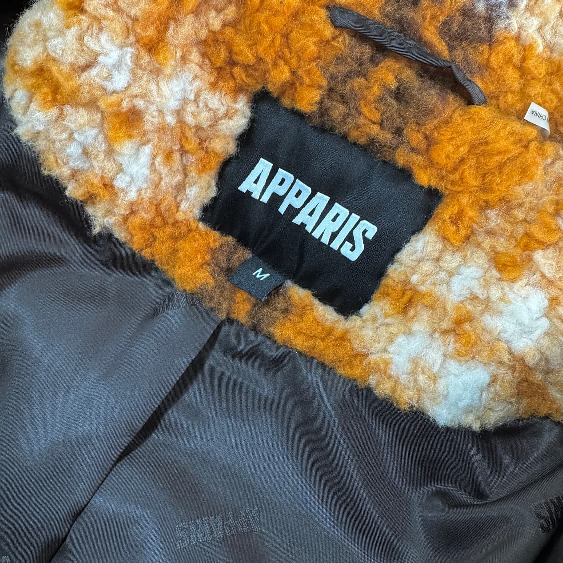 아파리 APPARIS 시어링 봄버 블루종 상품이미지5