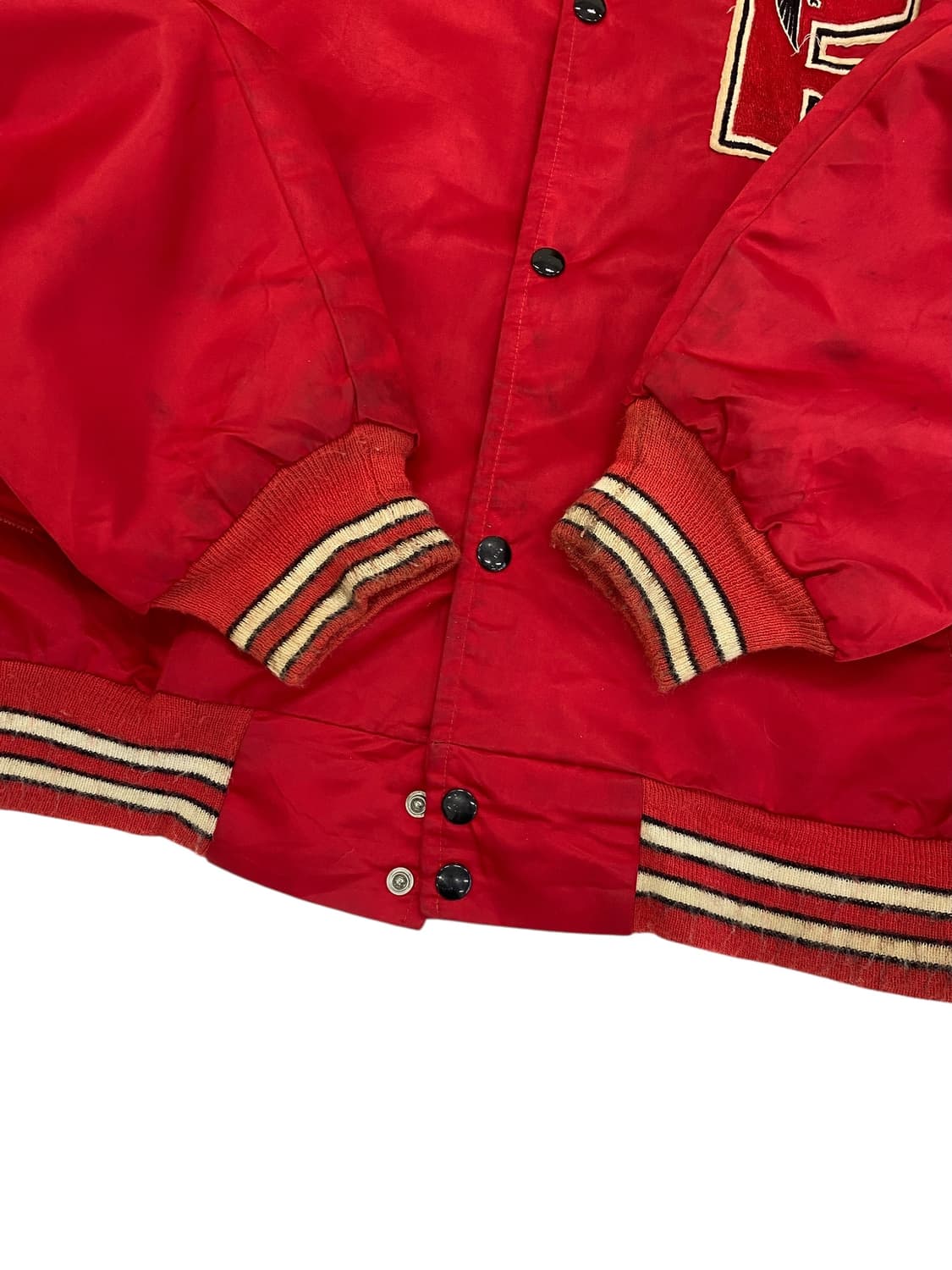 80's NFL Atlanta Falcons 샤틴 스타디움 자켓 상품이미지6