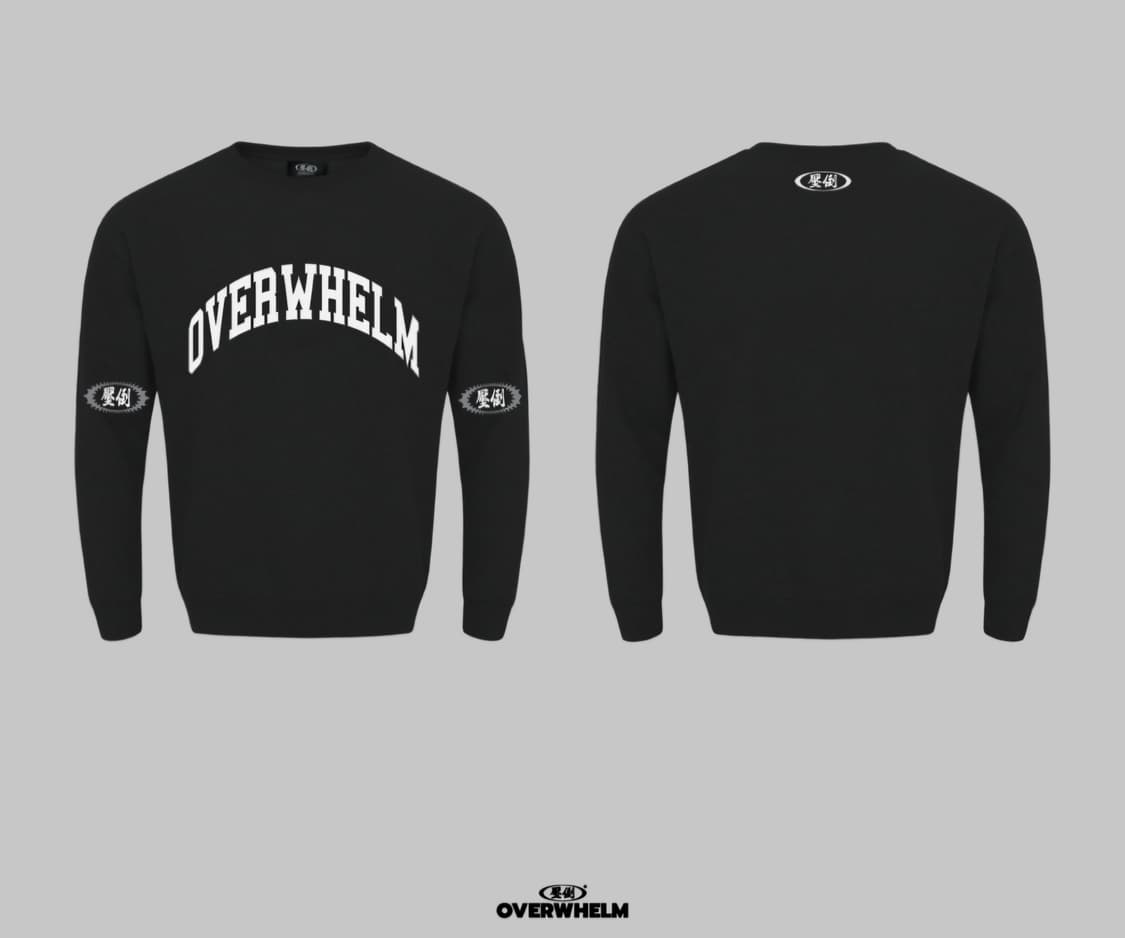 압도 컬리지 아치 맨투맨 미개봉 새상품 상품이미지1