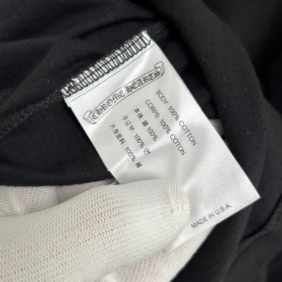 [L]크롬하츠 넥 스크립크 롱 슬리브 상품이미지3