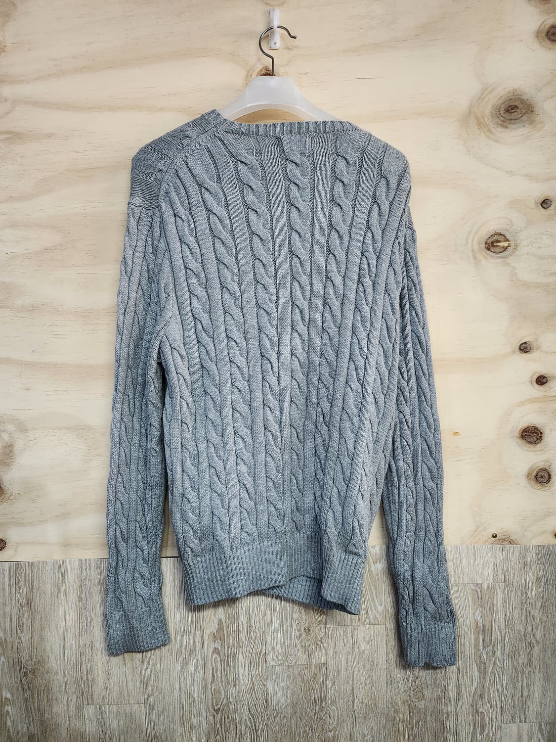 20) 폴로 랄프로렌 케이블 니트 회색 상품이미지7