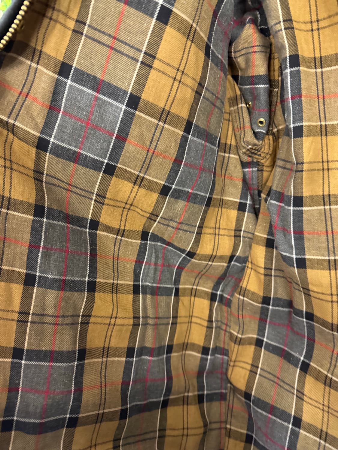 바버 인터내셔널 A7 왁스 자켓 블랙 상품이미지7