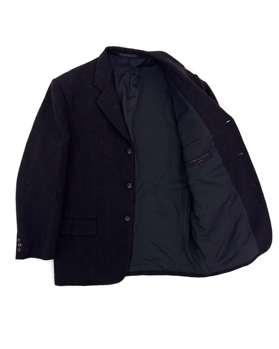 꼼데가르송 헤비 울 3버튼 자켓  / L 상품이미지6
