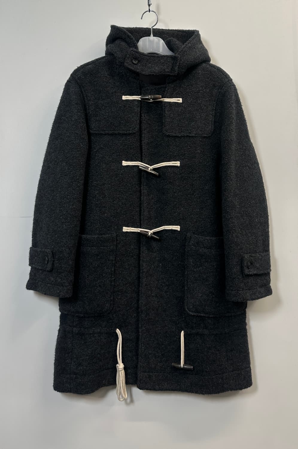 AT THE BAGEL 엣더베이글 알파카 더플후드 코트 (free) 상품이미지1