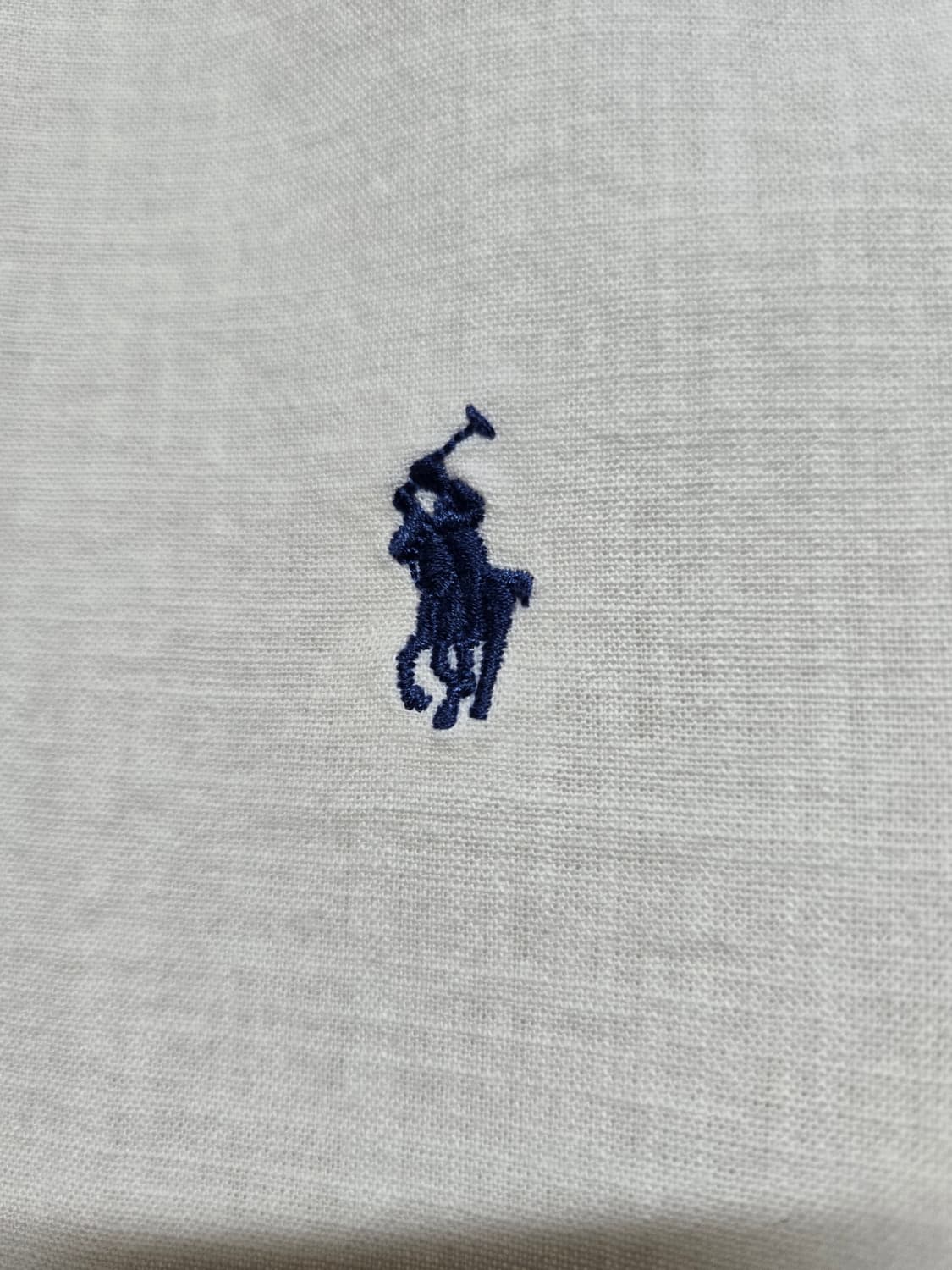 폴로 랄프로렌 남성 화이트 셔츠 상품이미지4