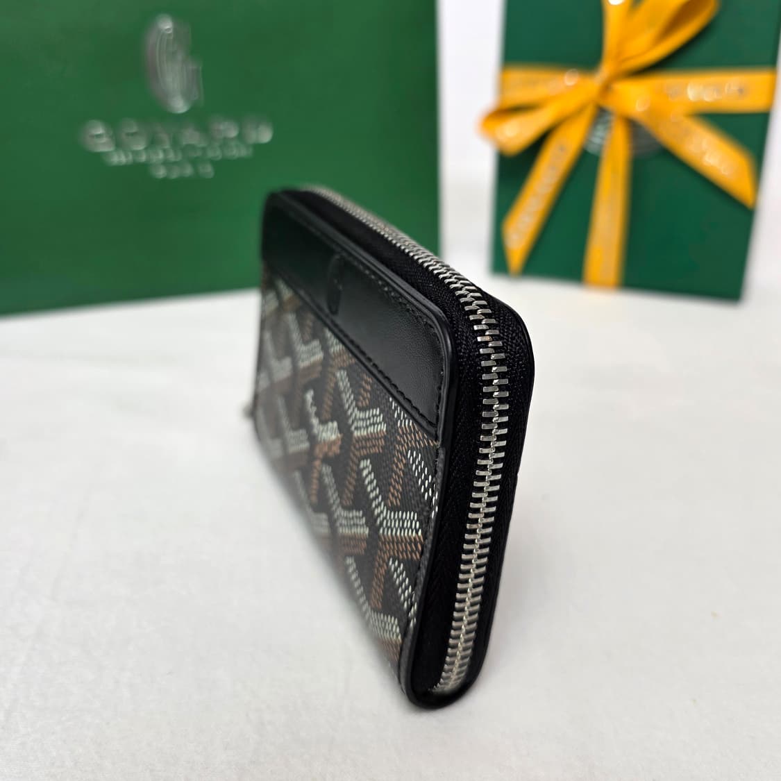 [S급/정품] 고야드 마티뇽 지갑 미니블랙 상품이미지5