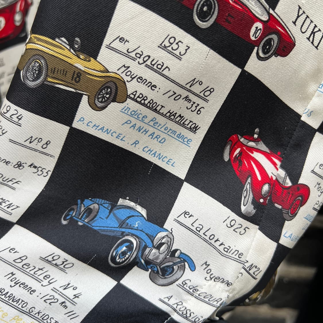 YUKI TORII 클래식카 실크 셔츠 상품이미지9