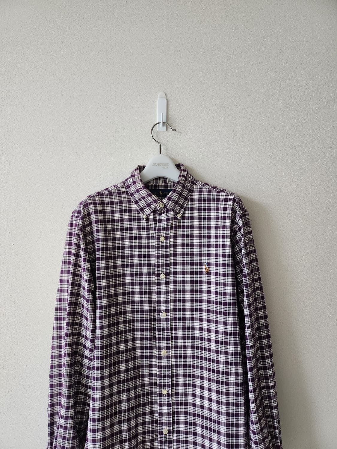 폴로랄프로렌 체크셔츠 (M 상품이미지1