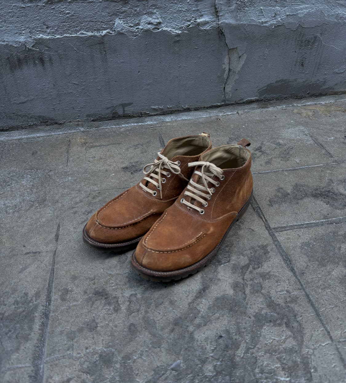 꼼데가르송 옴므 빈티지 스웨이드 워크 부츠 상품이미지1