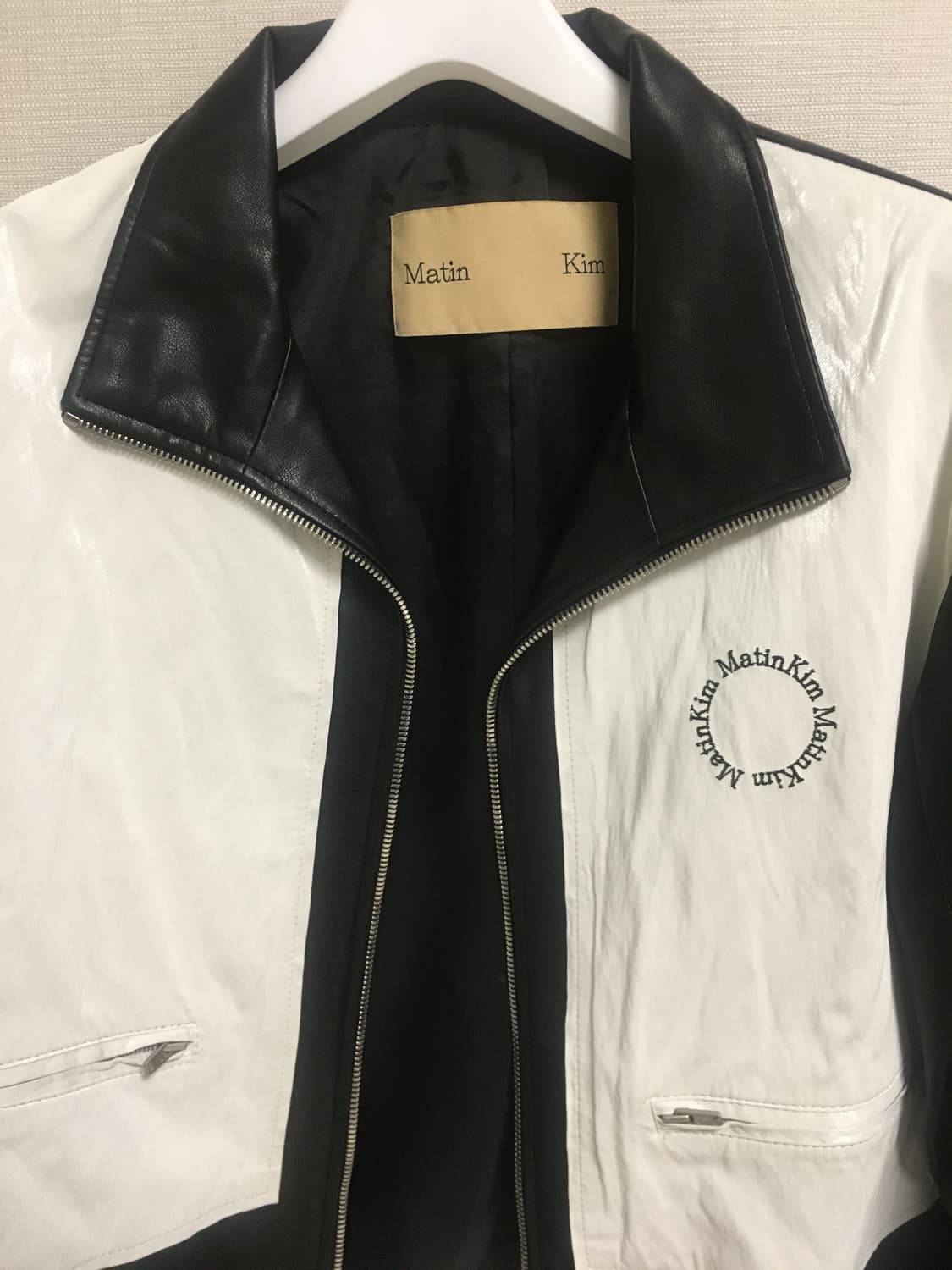 마뗑킴 가죽 레더 자켓 상품이미지3