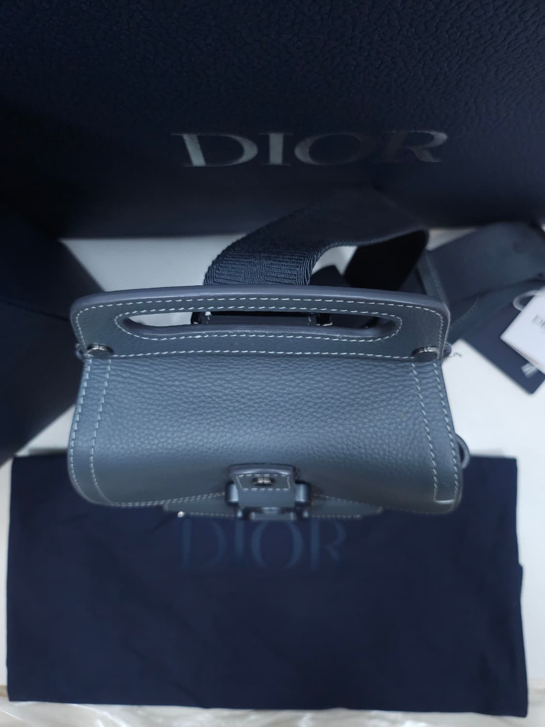 [정품] 디올 갤럽 슬링백 딥 그레이 상품이미지6