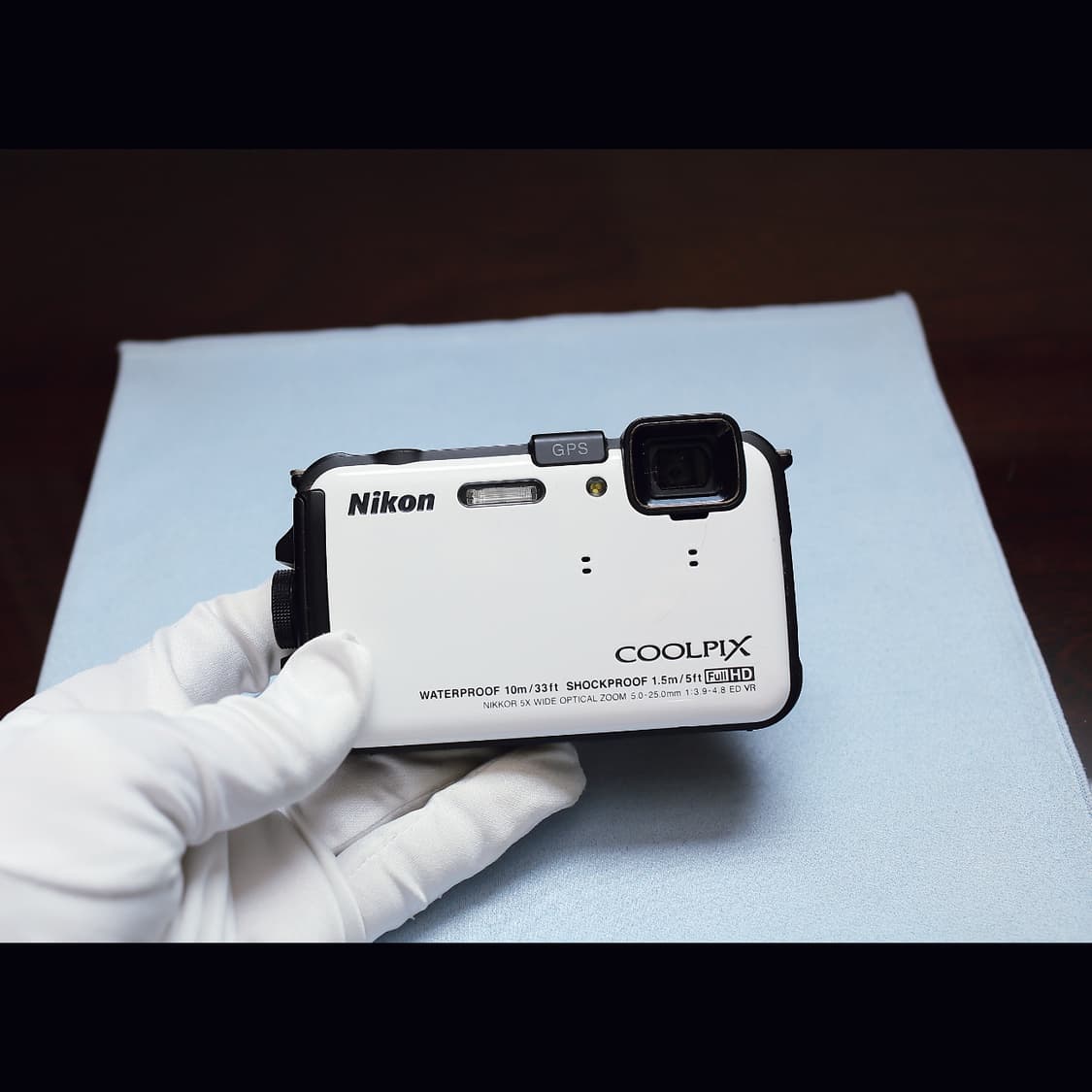 레어<준민트급> 쿨픽스 aw100 (aw110) 화이트 빈티지 디카 상품이미지1