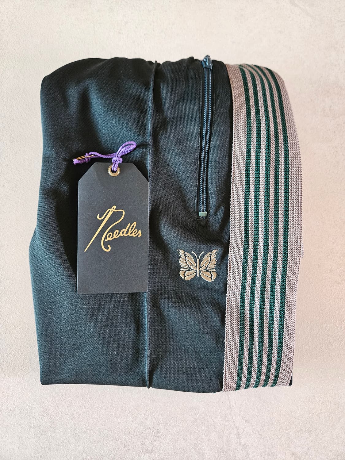 니들스 네로우 트랙팬츠 다크그린 xs 상품이미지1