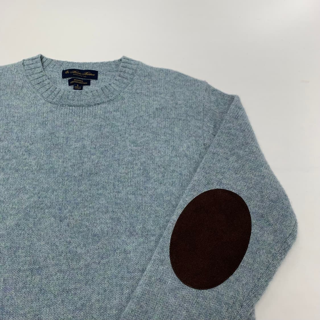 브룩스브라더스 무신사 엘보패치 울니트 스웨터 (S) 상품이미지2