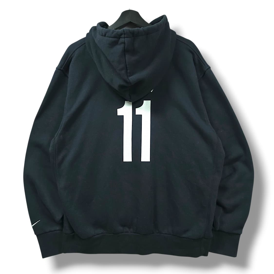 [L] 나이키 X NBA 브루클린 어빙 에센셜 풀오버 기모 후드티셔츠 상품이미지2