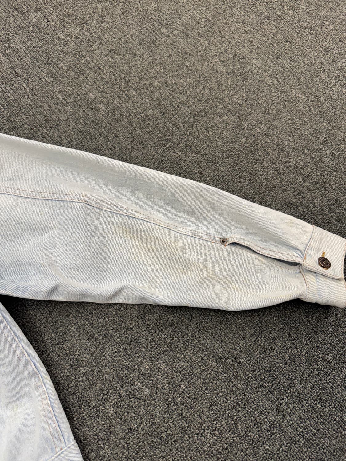 L)Jungle Storm 빈티지 2st 연청 데님자켓 상품이미지5