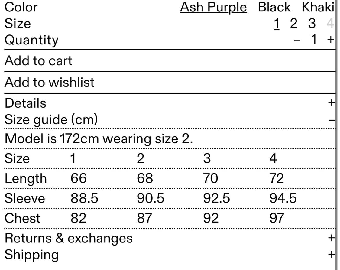 Mock Neck Top Ash Purple 상품이미지7