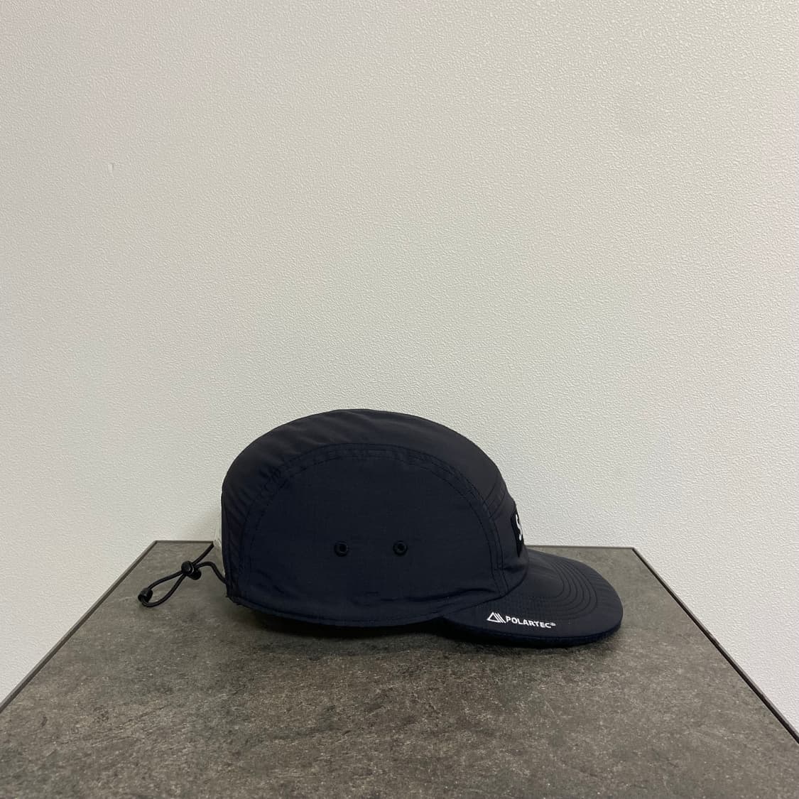 슈프림 박스로고 캠프캡 모자 리버시블 플리스 블랙 상품이미지3