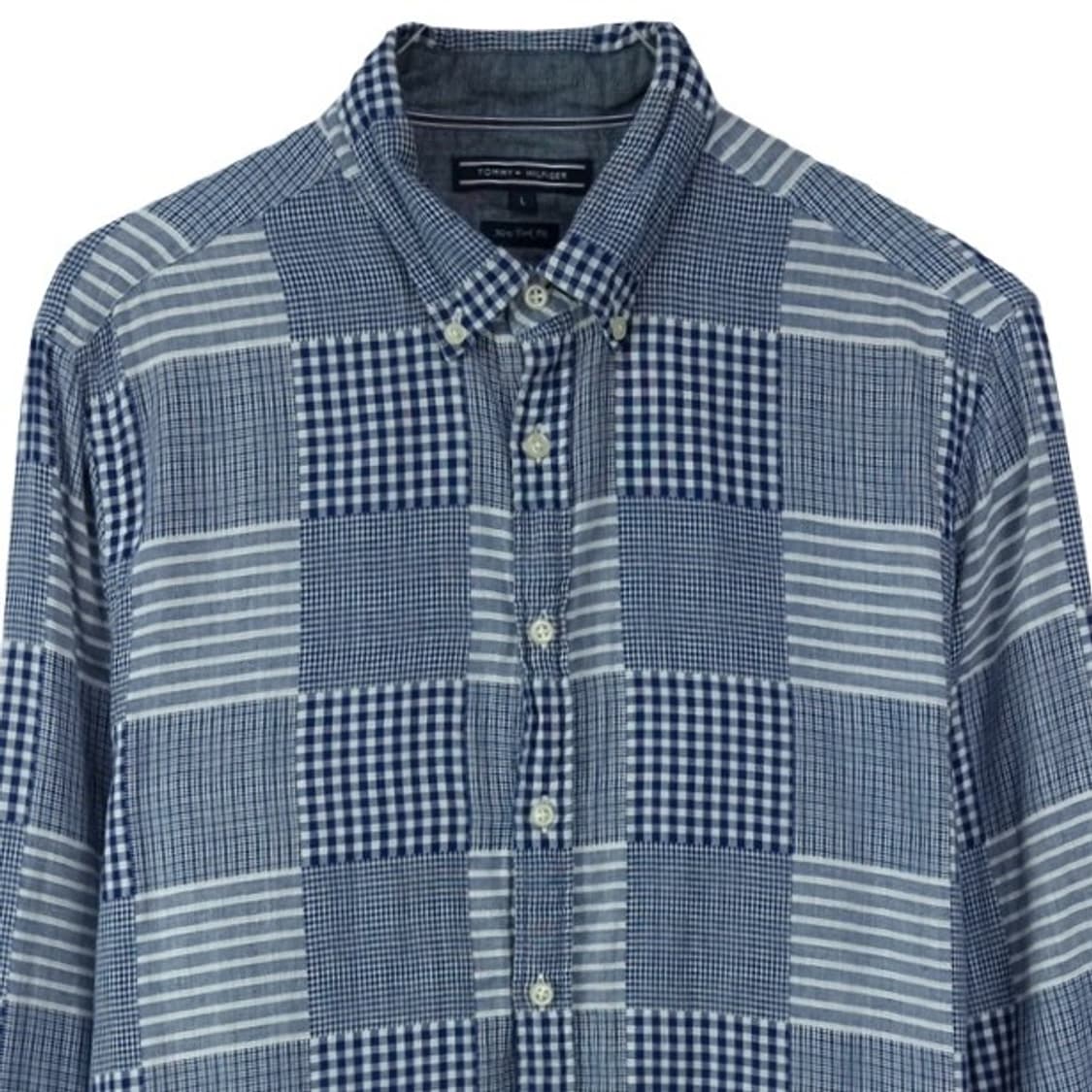 [타미힐피거] 빈티지 멀티 체크 셔츠 M19394 상품이미지4