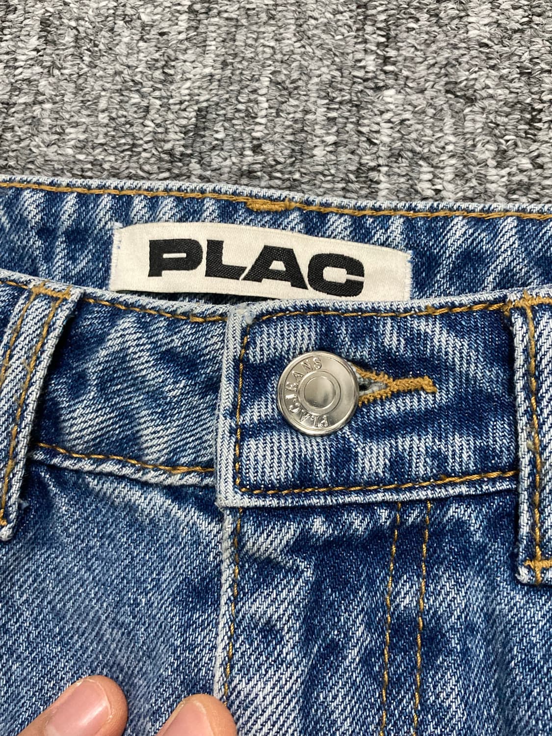 플랙 여성 루즈 스트레이트 연청 데님 팬츠 26 상품이미지2