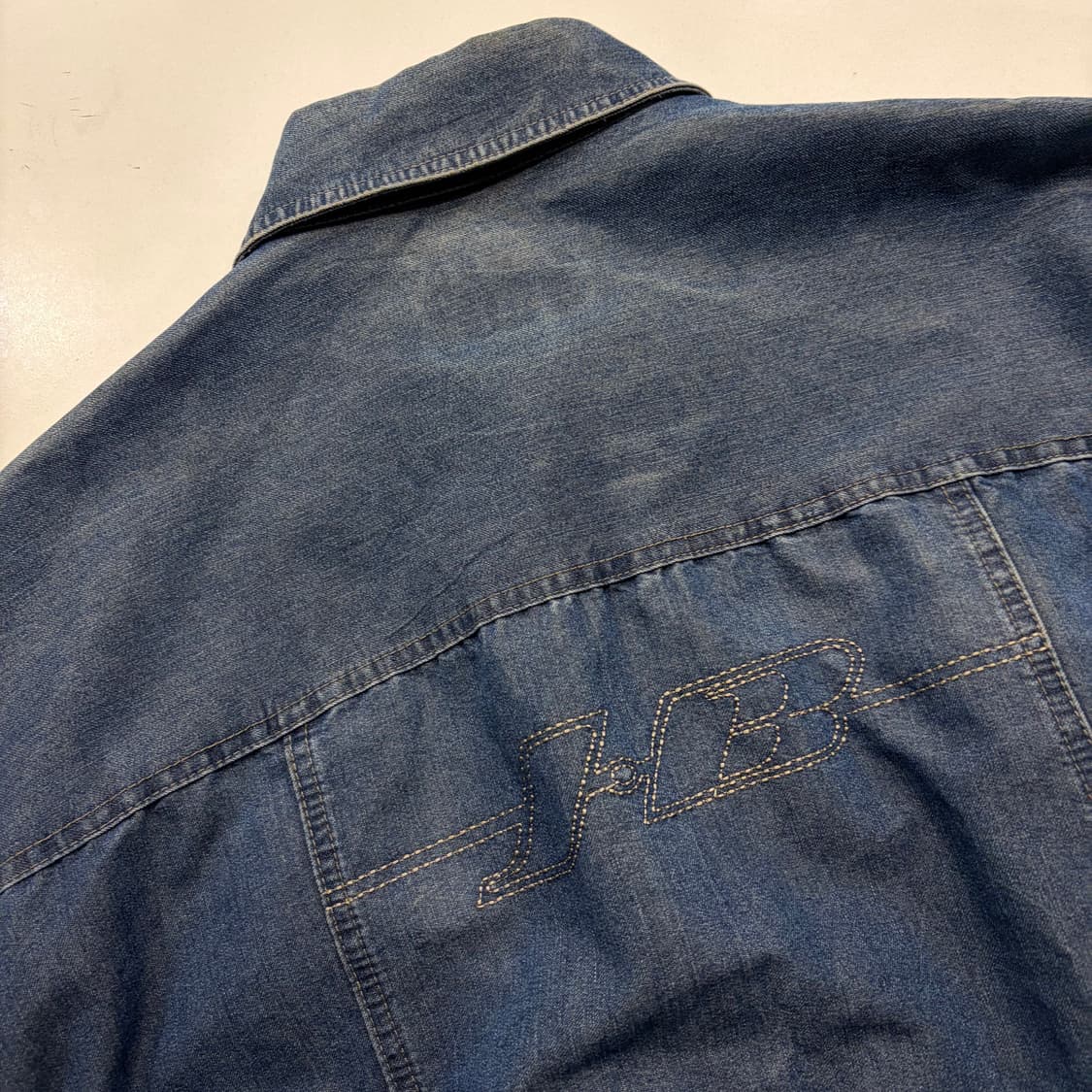 [XL] Johnny Blaze 빈티지 데님 셔츠 남방 B299 상품이미지9