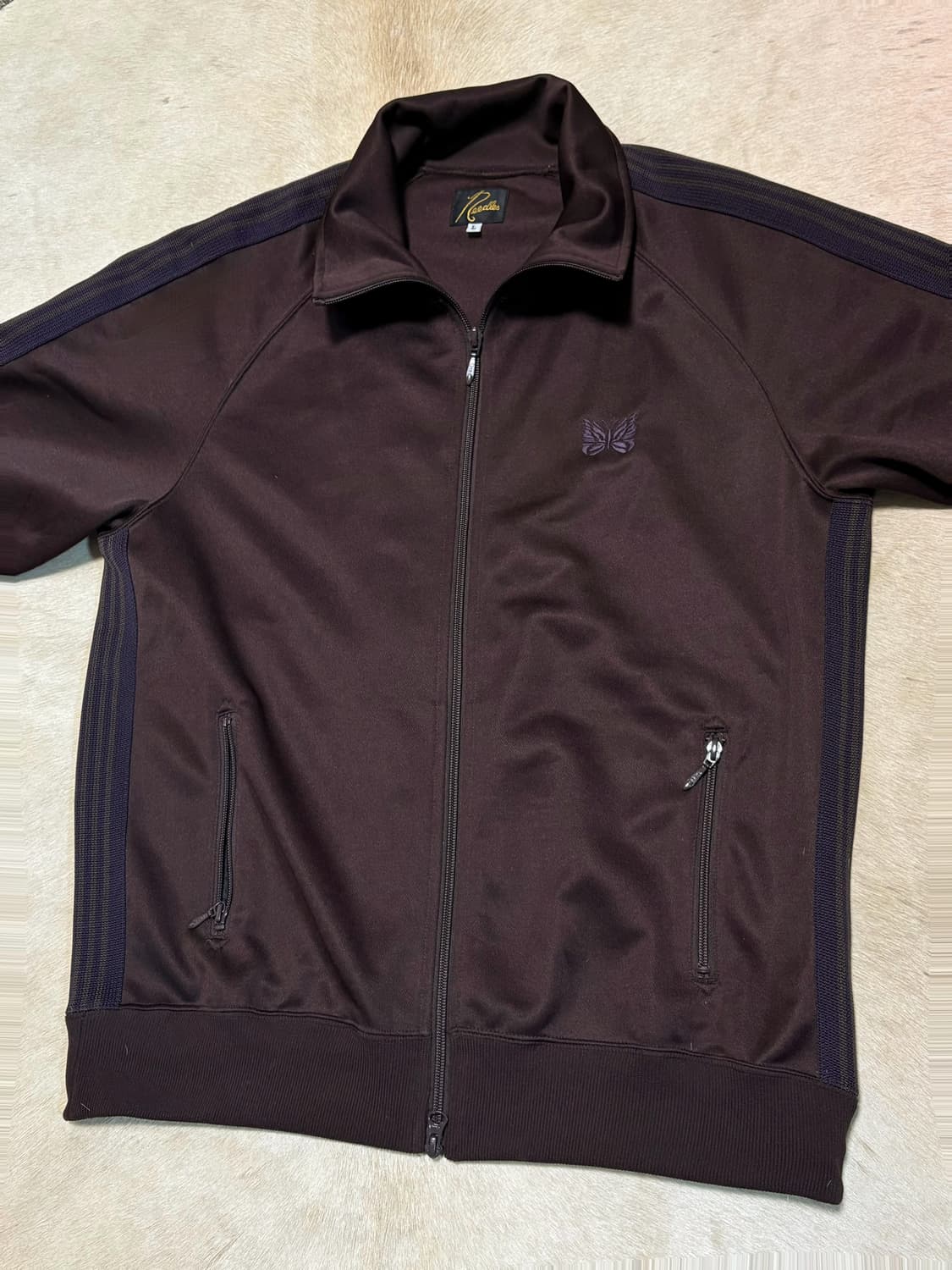 니들스 24f/w 스무스 트랙 자켓 다크 브라운 105 상품이미지4