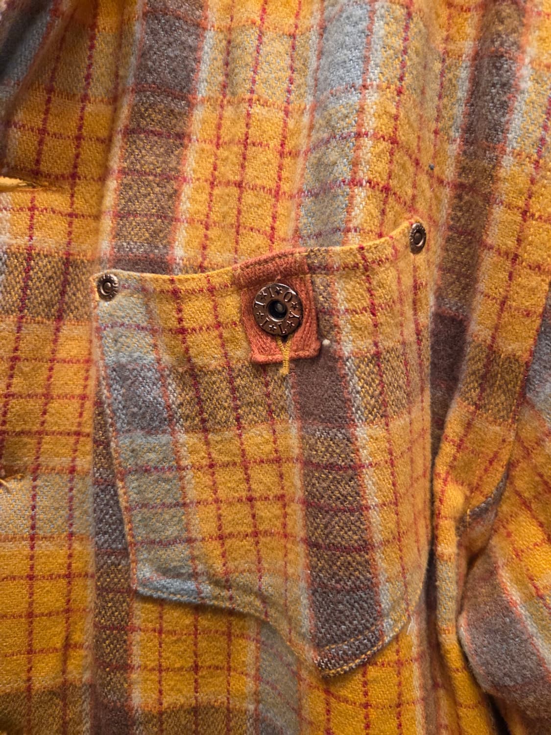 오일릴리 멀티체크 자켓 상품이미지3