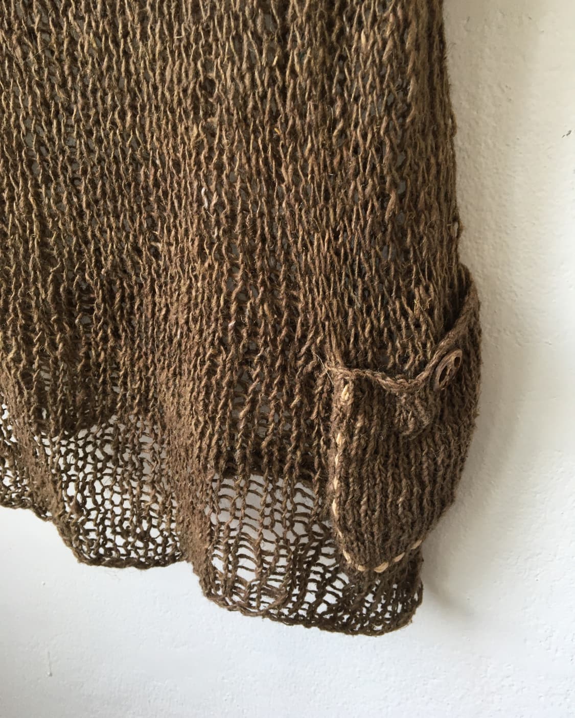 Button point knitted sleeveless 상품이미지6