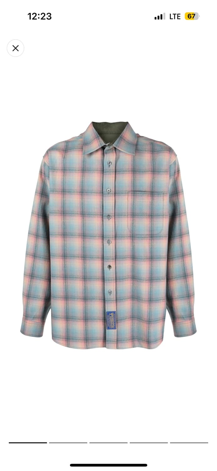 급처)메종 마르지엘라 펜들턴 울셔츠 39사이즈 상품이미지4