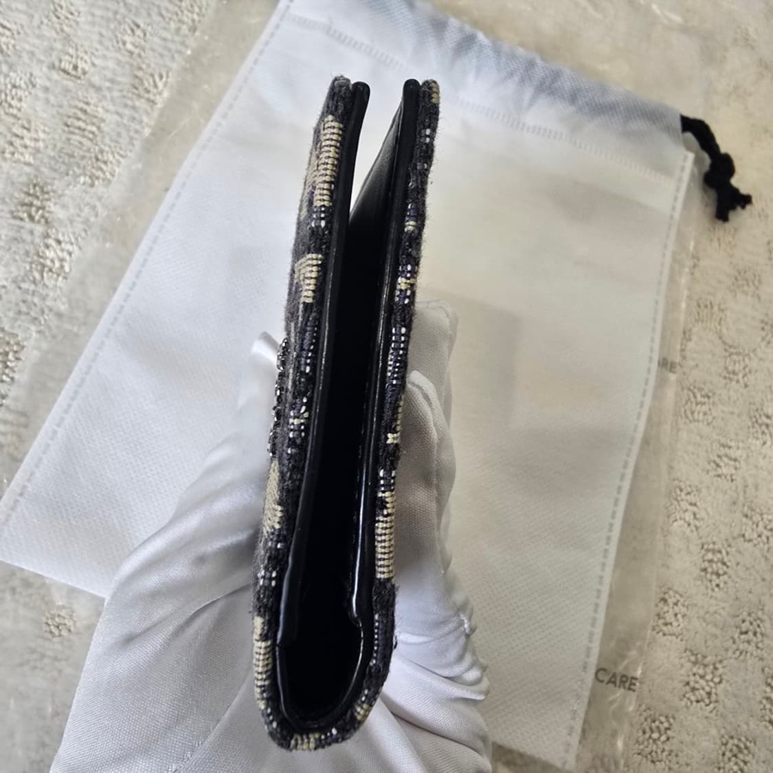 [중고/정품] 디올  2단 카드지갑 상품이미지5