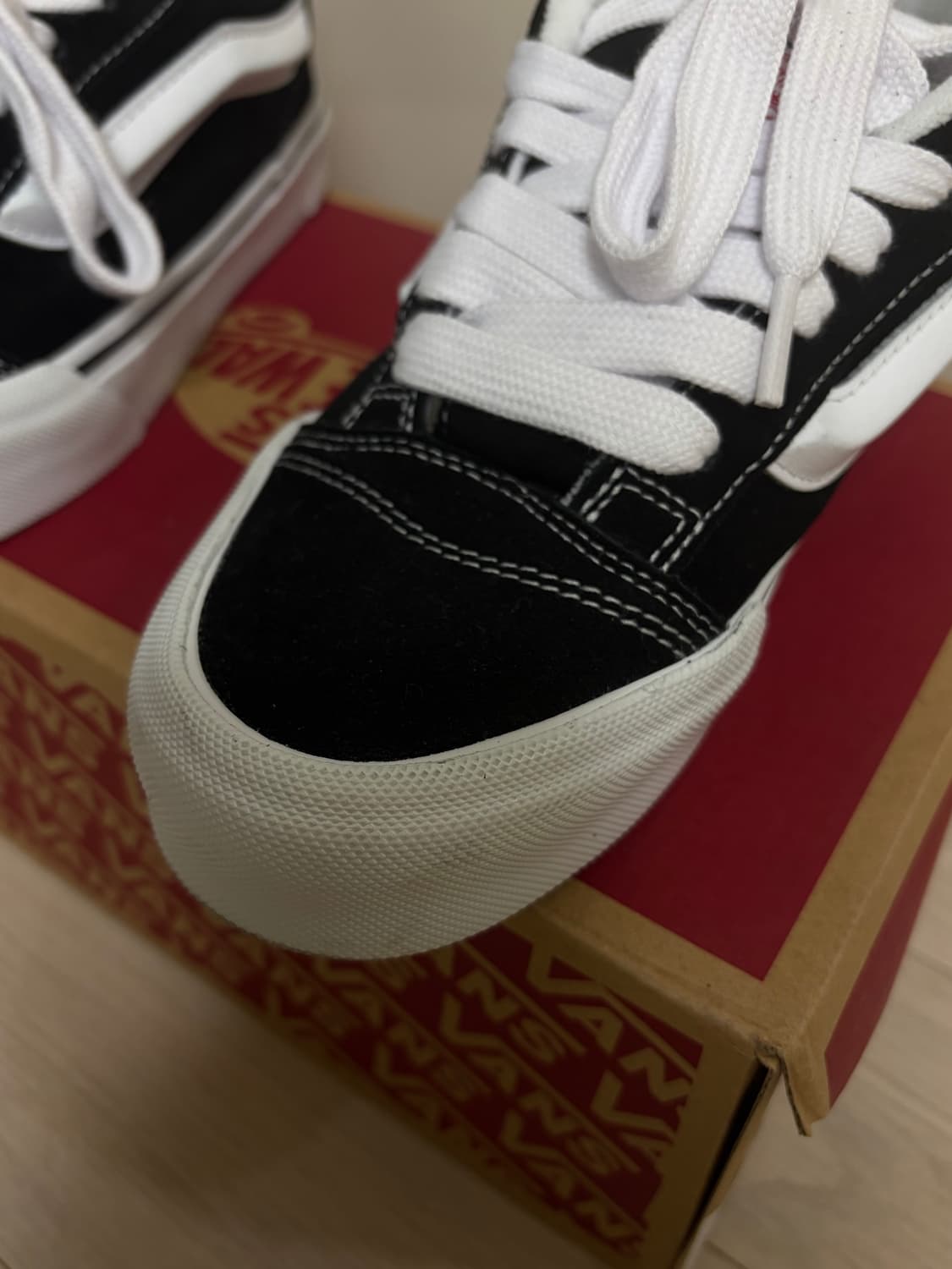 반스 뉴스쿨 235 블랙화이트 상품이미지6