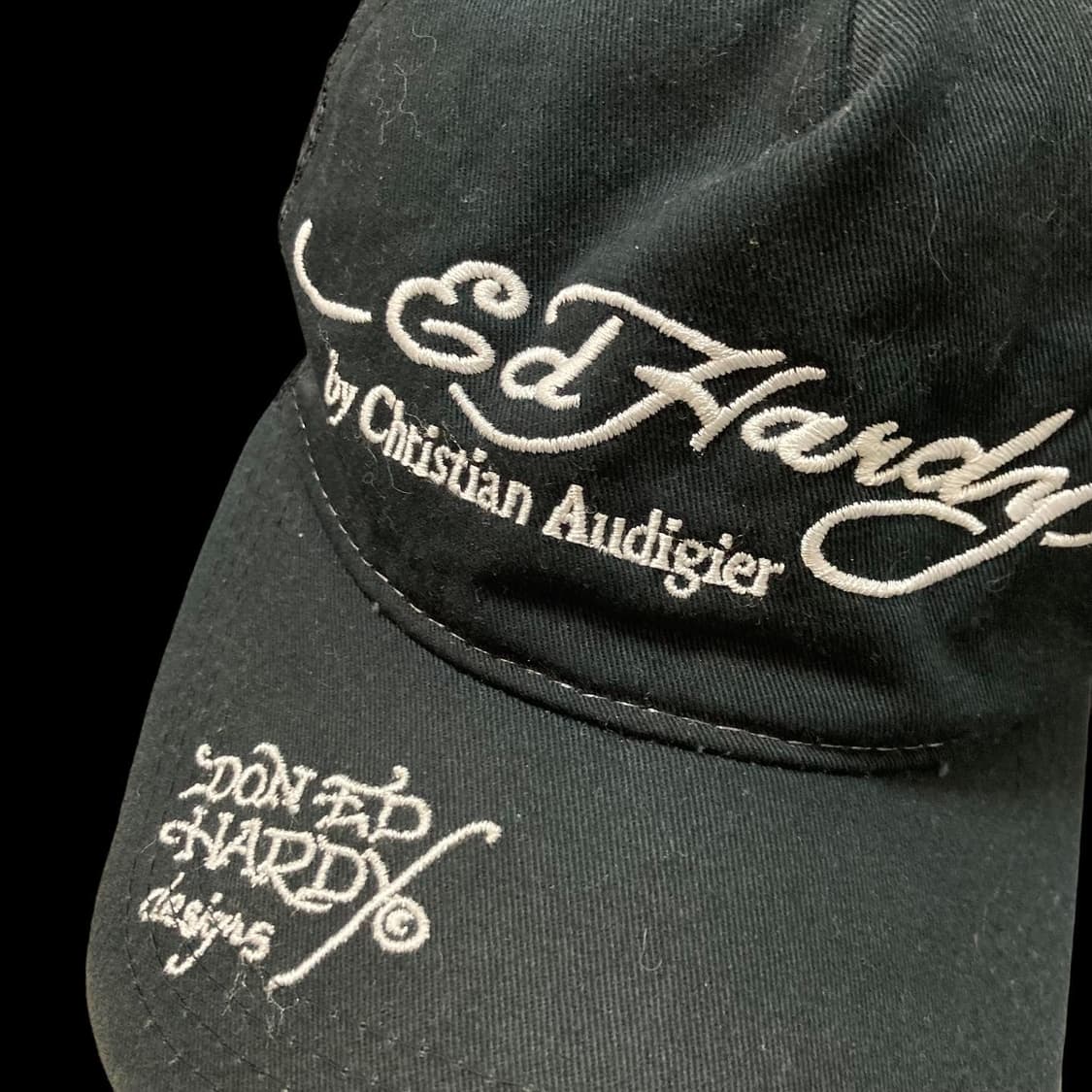 Ed hardy 레터링 매쉬 트러커 캡 상품이미지3