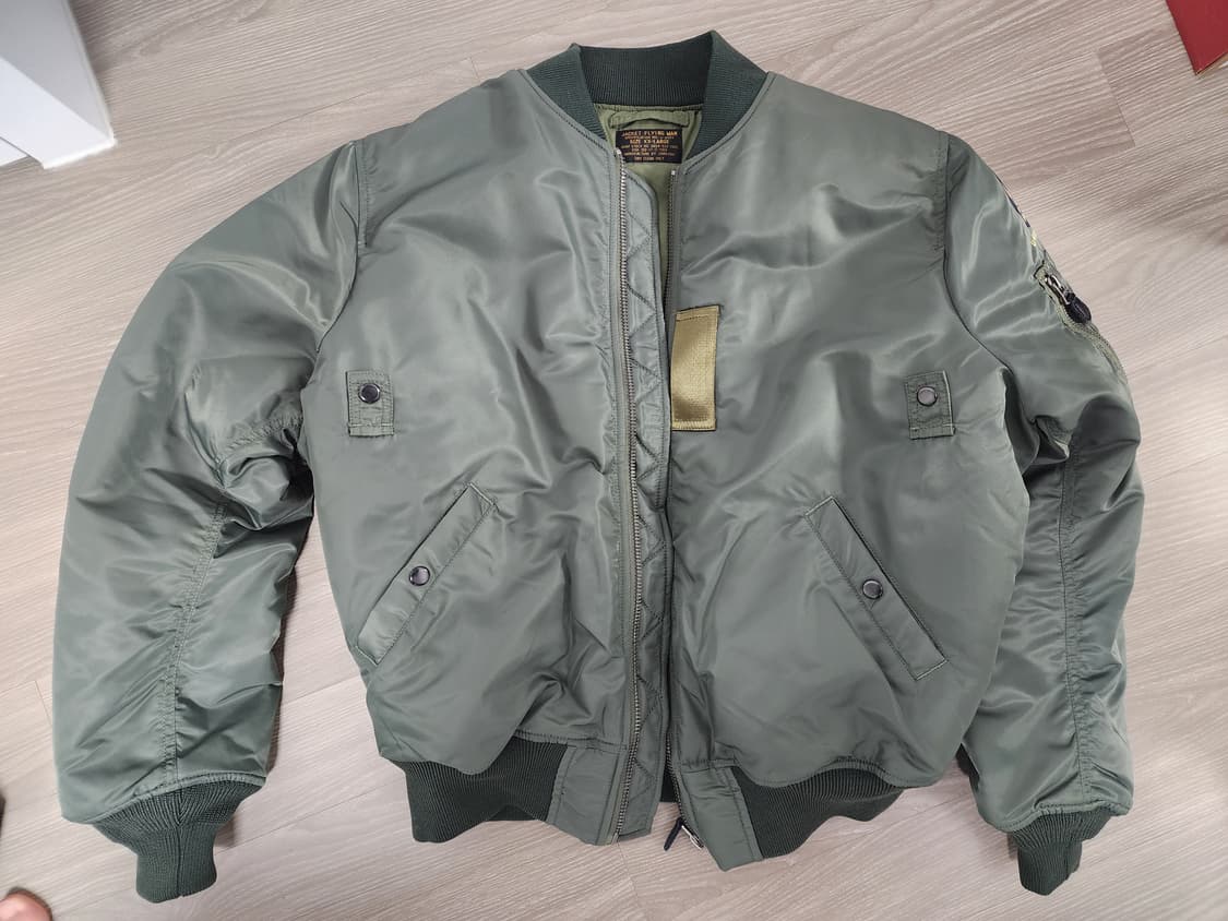 워크앤워크 ma-1 항공점퍼 XXL 상품이미지1