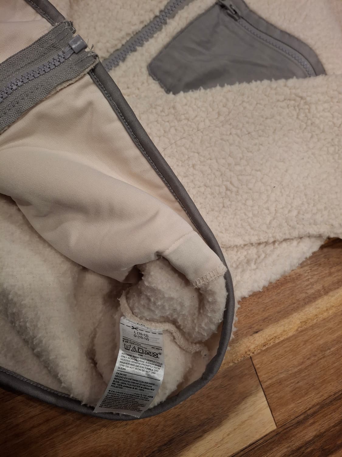 (마지막특가) 뽀글이 남녀주니어 집업 L(10-12) 상품이미지5