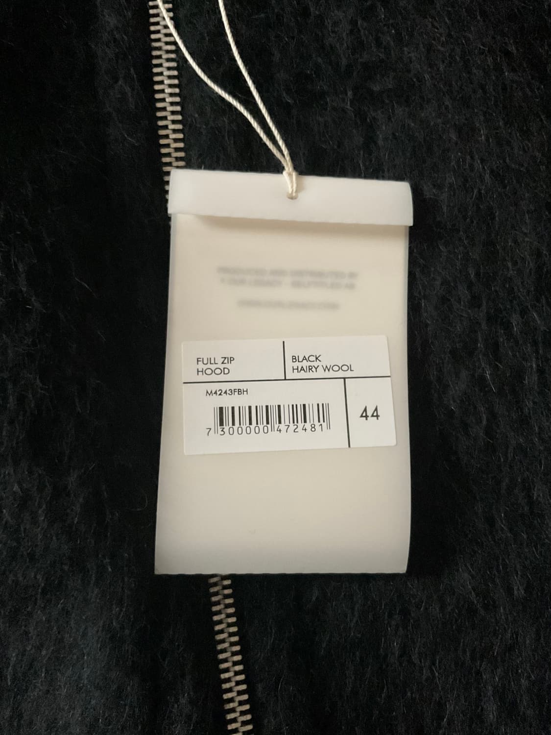 아워레가시 풀 집업 후드 블랙 44 상품이미지2