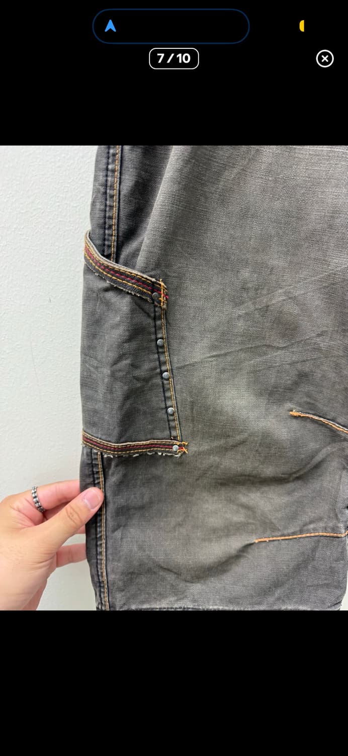 일본 레더 벨트 디테일 반바지 상품이미지8