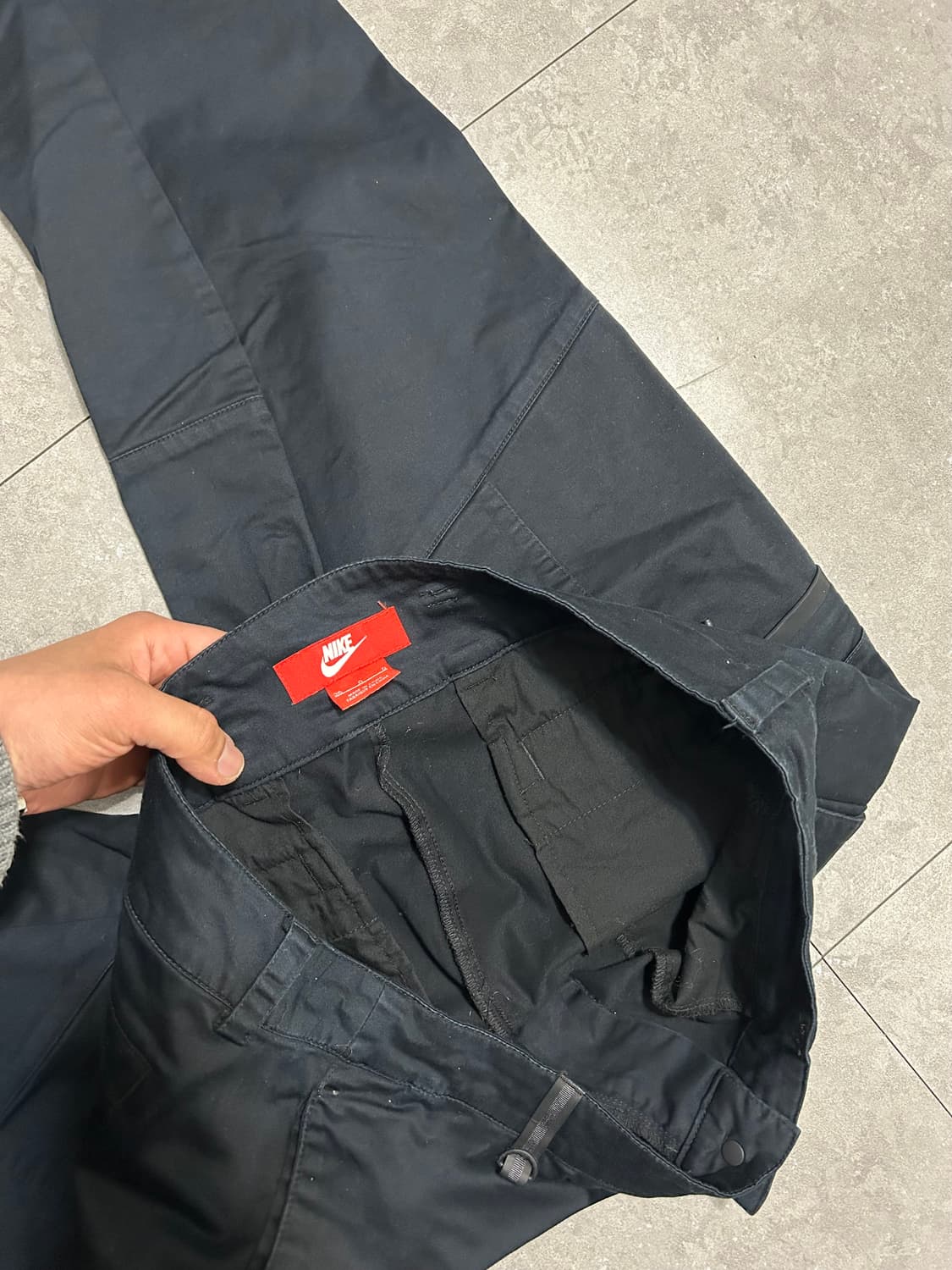 나이키 테크팩 우븐  블랙컬러  카고   빈티지 유틸팬 상품이미지6