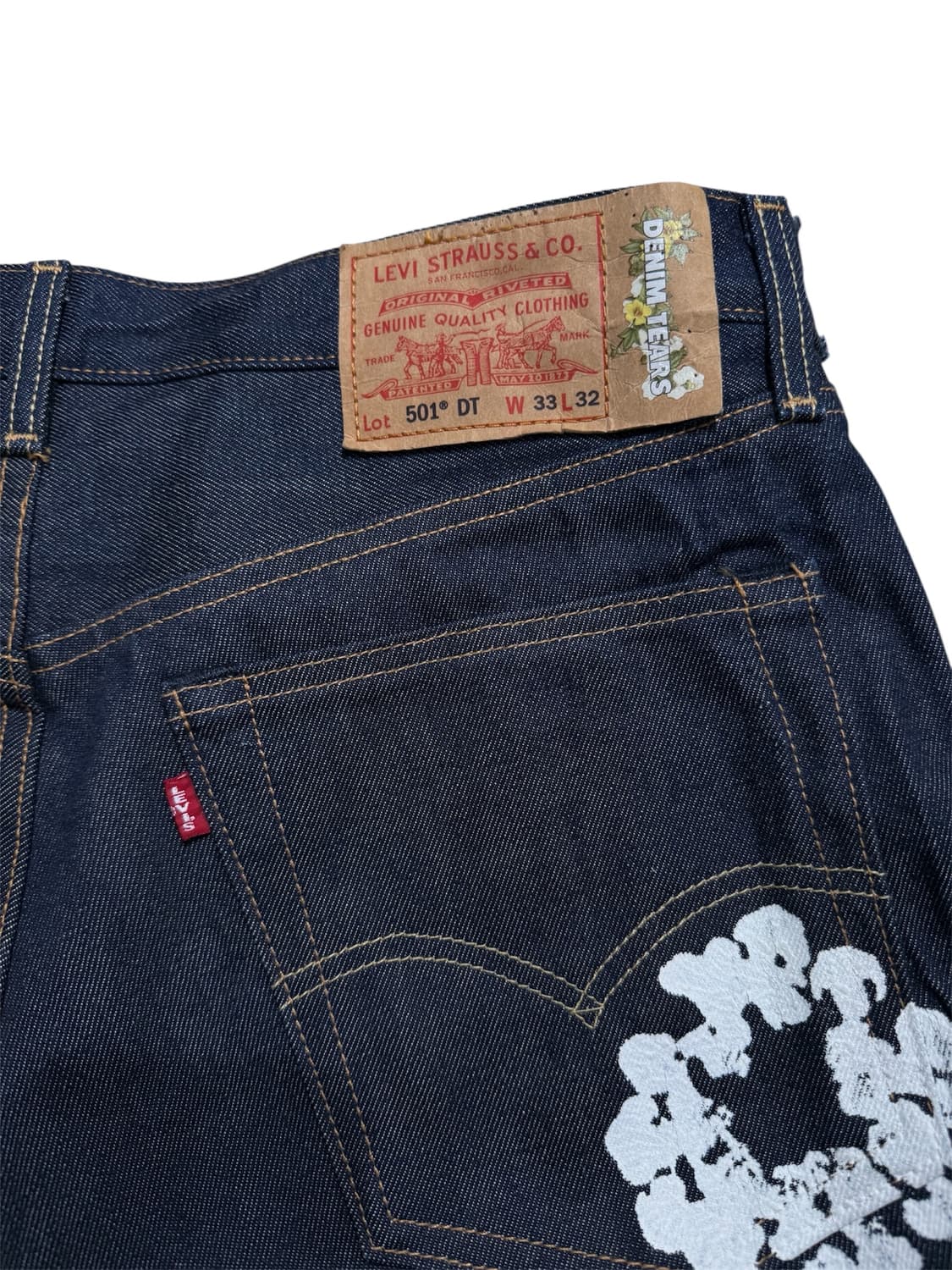 리바이스 X 데님티어스 501 코튼워시 데님 팬츠 상품이미지5