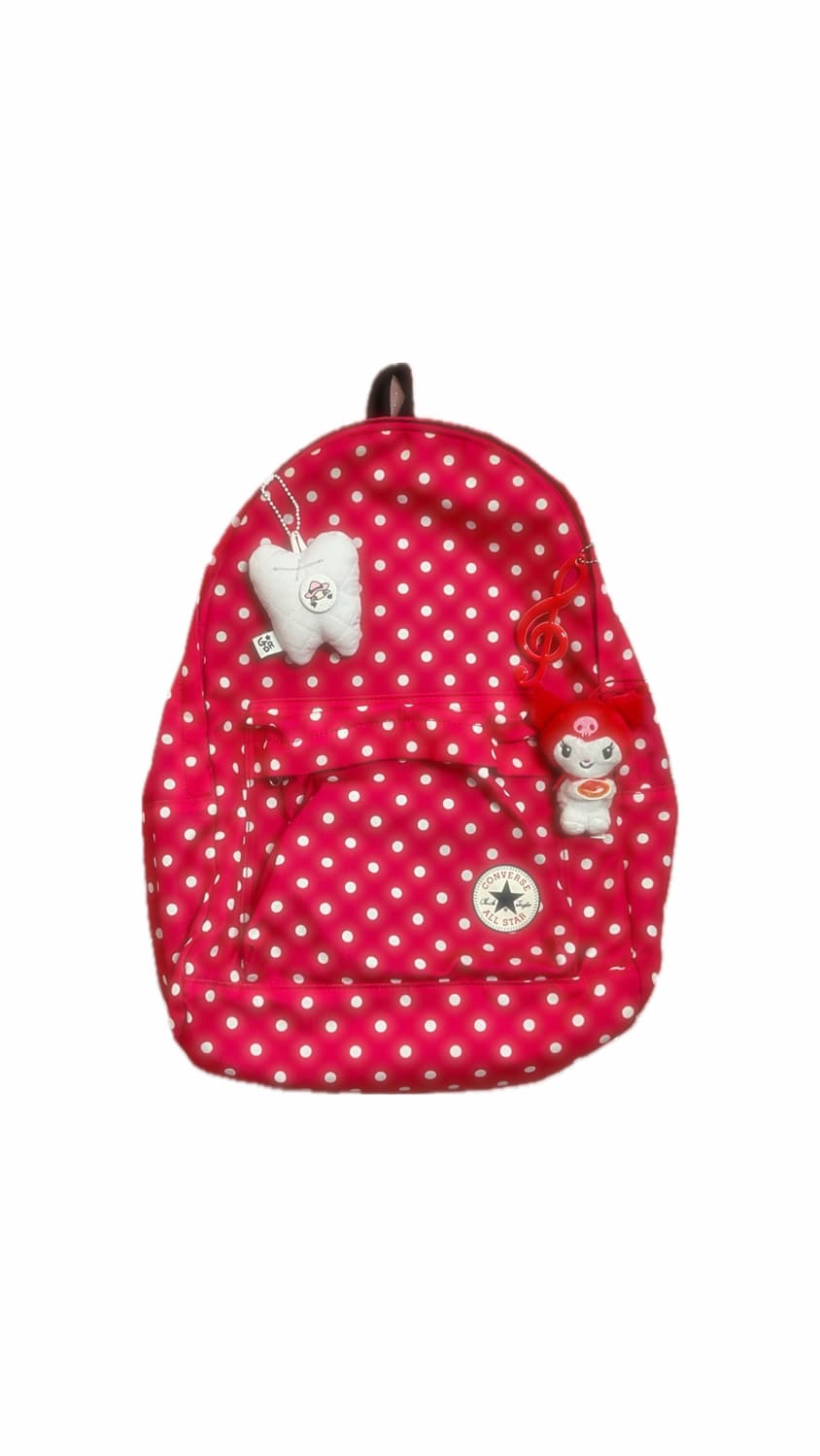 컨버스 핫핑크 도트 백팩 ➰ 상품이미지1