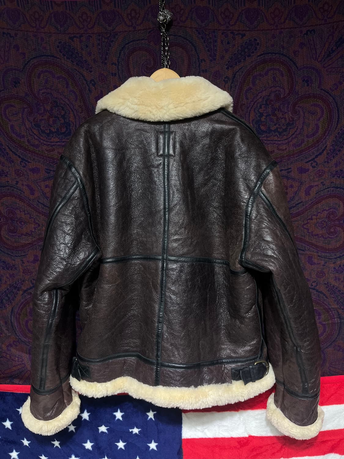 일본 hope사 b-3 폭격기 무스탕 상품이미지6