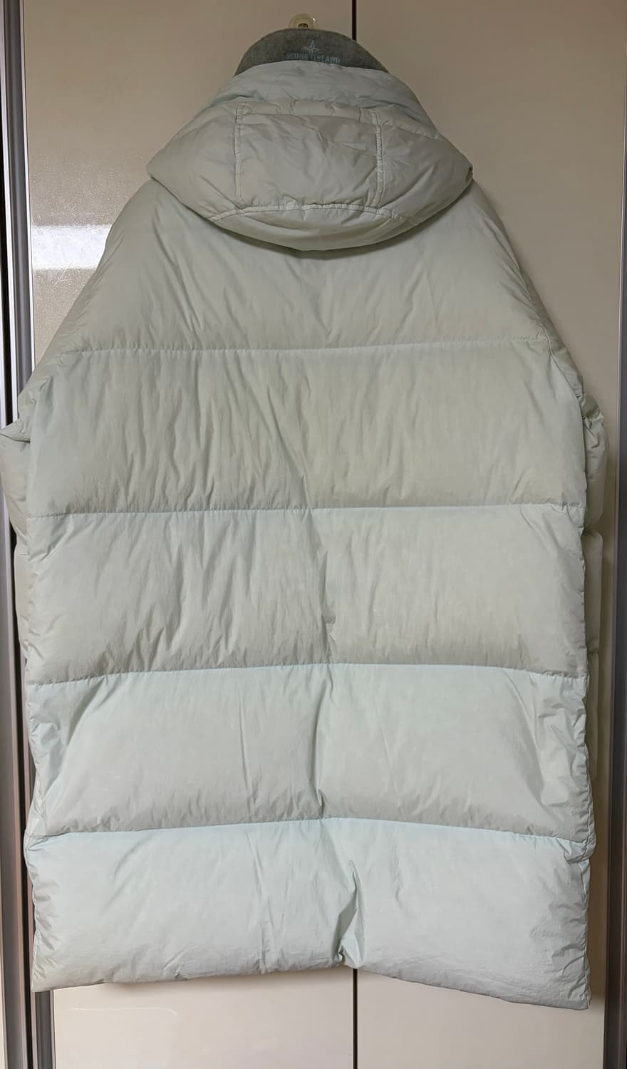 스톤아일랜드 크링클랩스 아이스블루 롱패딩 상품이미지4