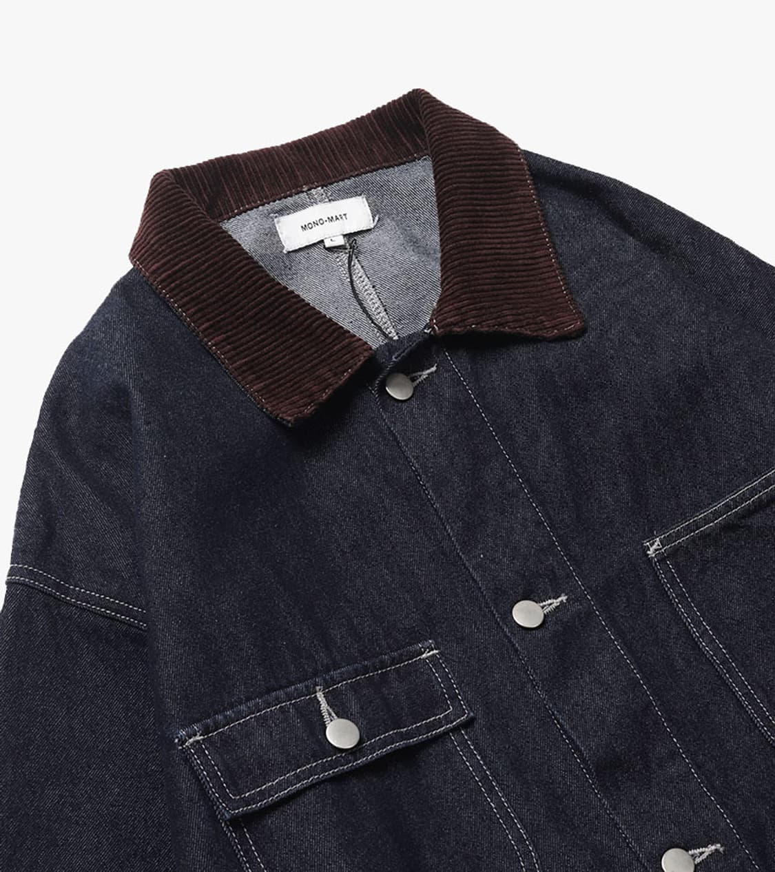 MONO MART - DENIM COVERALL JACKET 상품이미지4