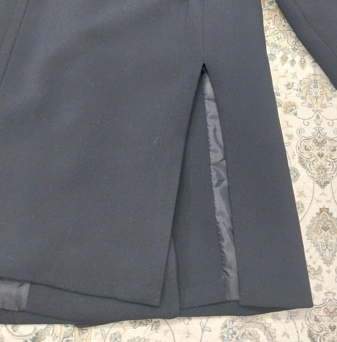 MIXXO  네이비 더블 코트 S (55반까지) 상품이미지3