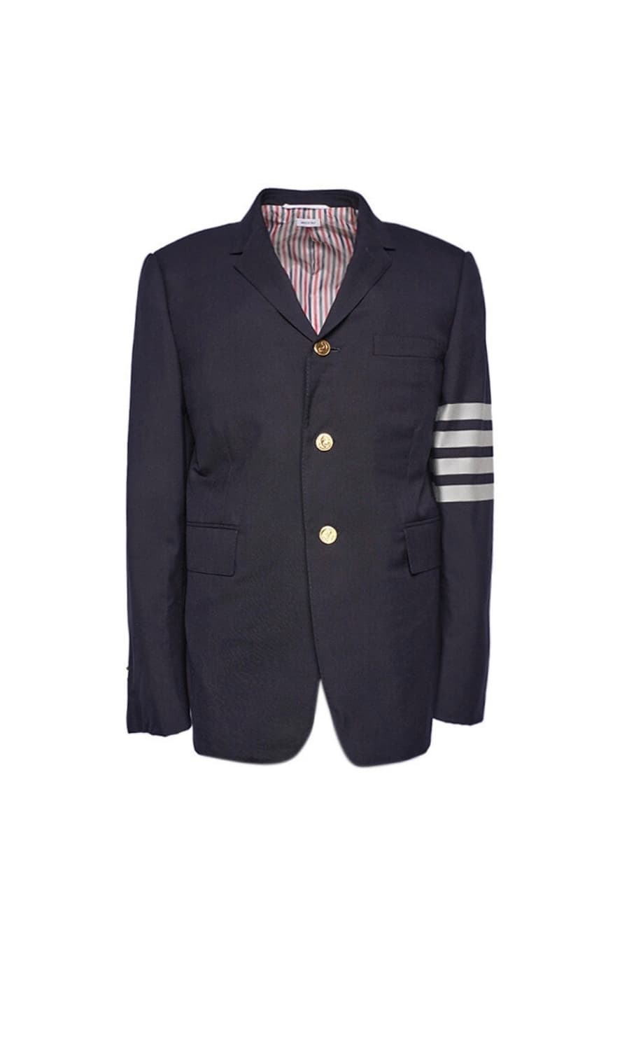 톰브라운 사선완장 울 블레이저 자켓 네이비 (MJC001A) 상품이미지1