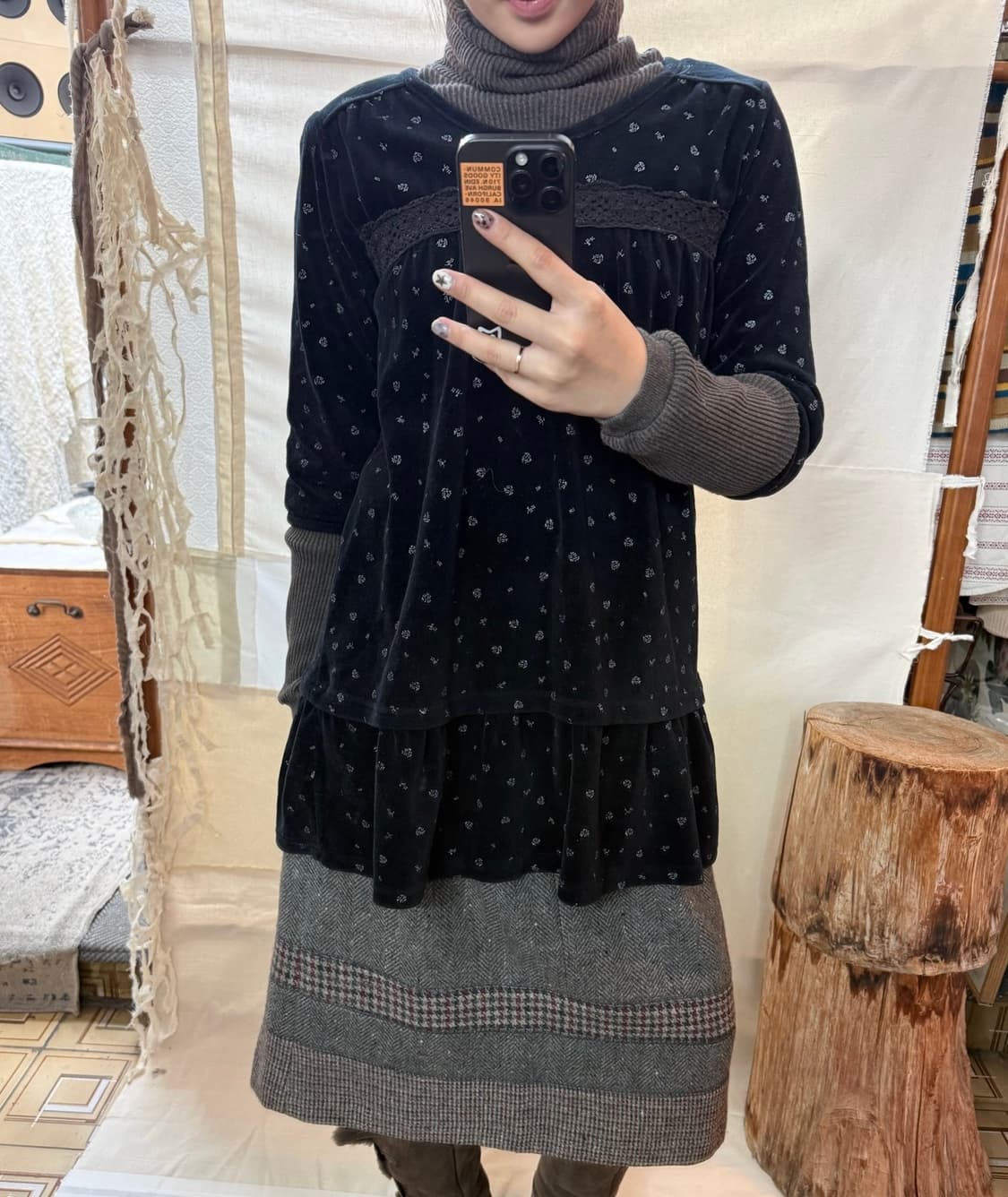 petitreitre velvet top 상품이미지2