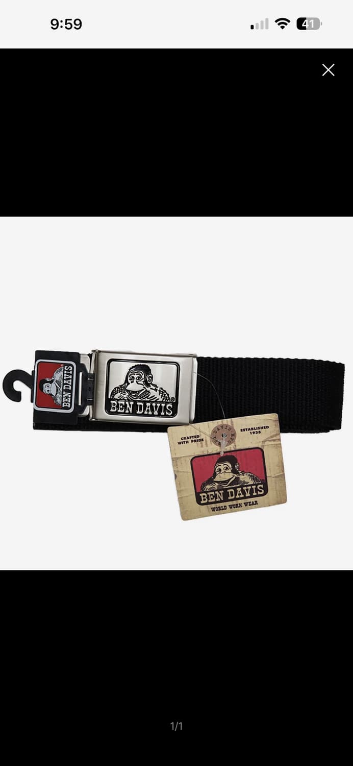 벤 데이비스 벨트 상품이미지1