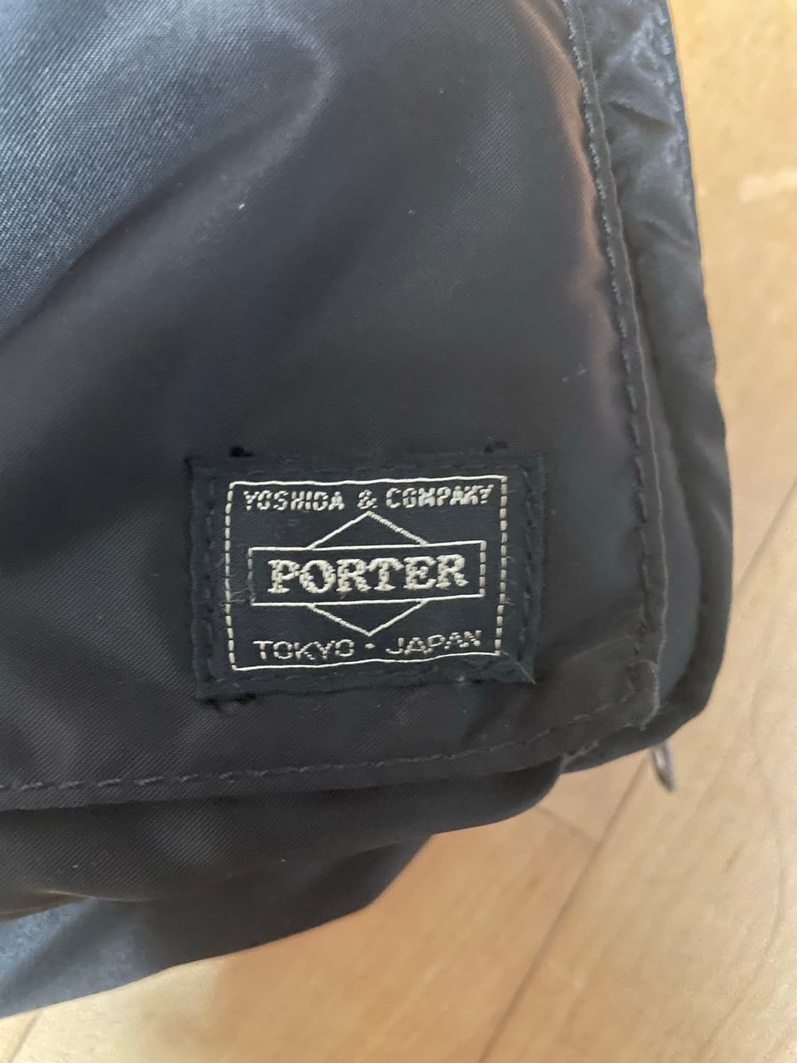 요시다포터 탱커 숄더백 L 라지 블랙 상품이미지2