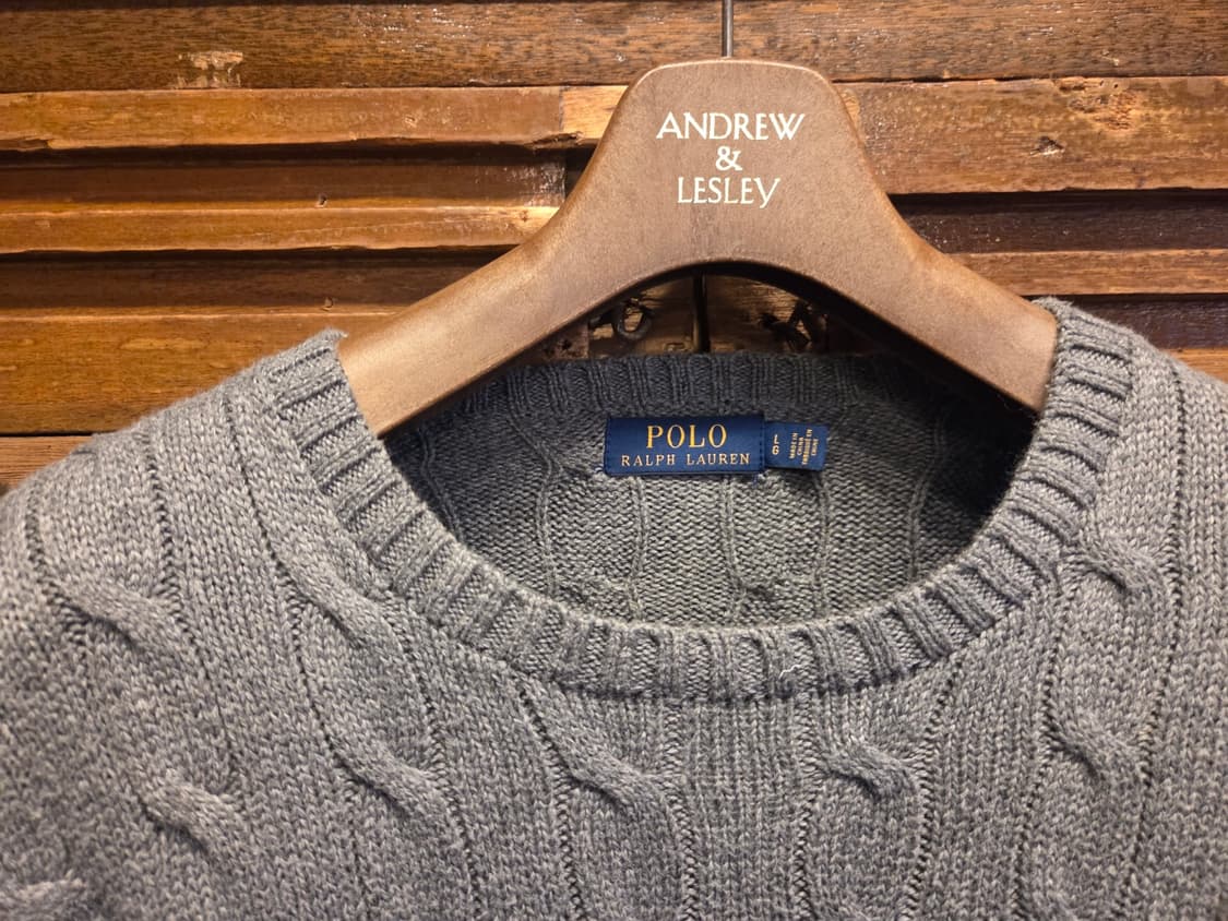 랄프로렌 케이블니트 상품이미지3