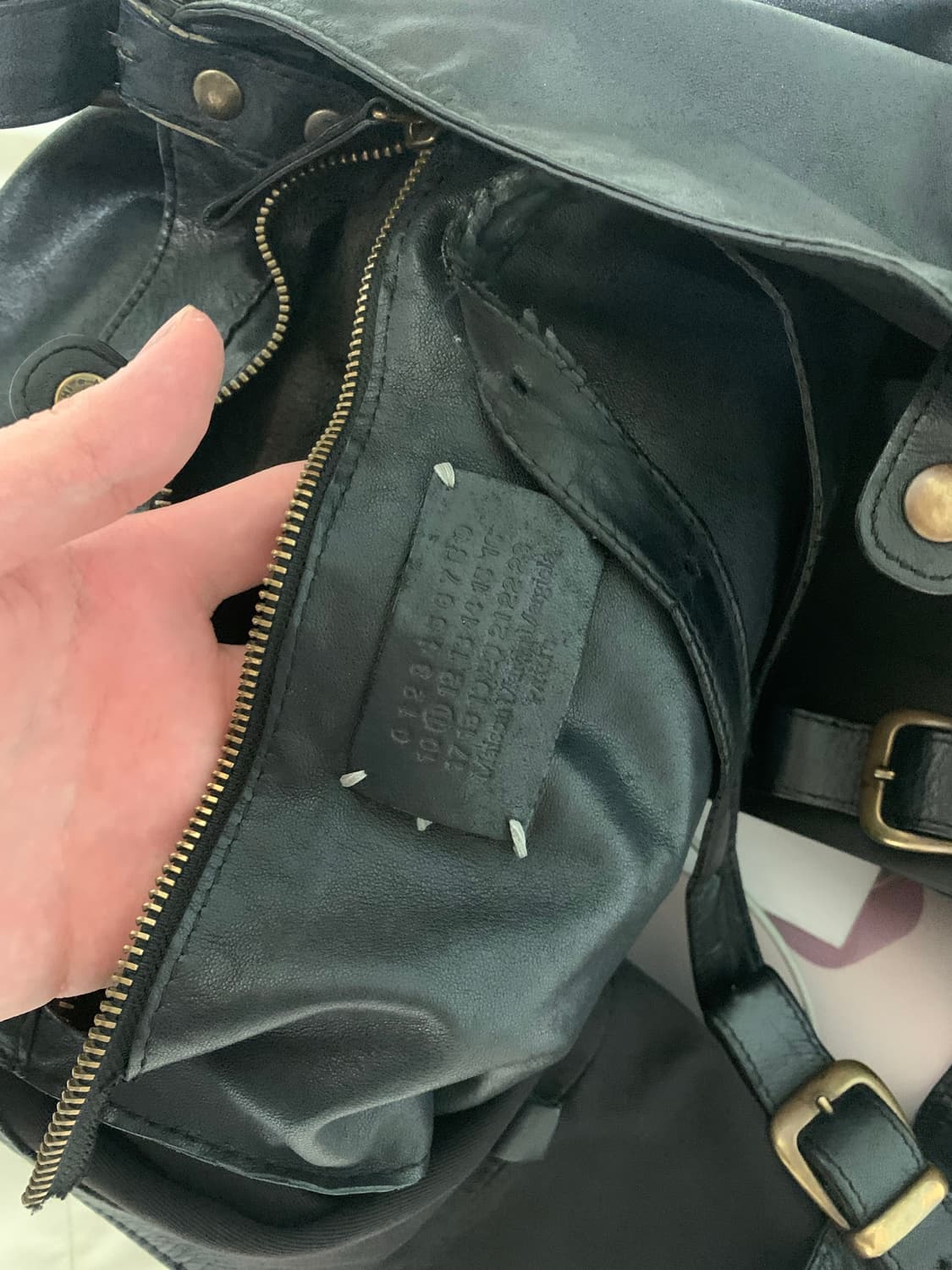 Martin Margiela Leather tote bag 상품이미지4